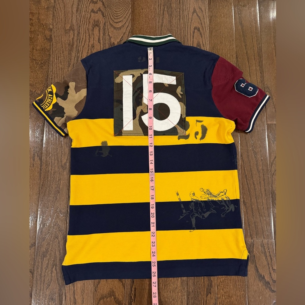 Polo Ralph Lauren P Wing Camo Rugby Short Sleeve Polo Shirt Size XS - Picture 9 of 14